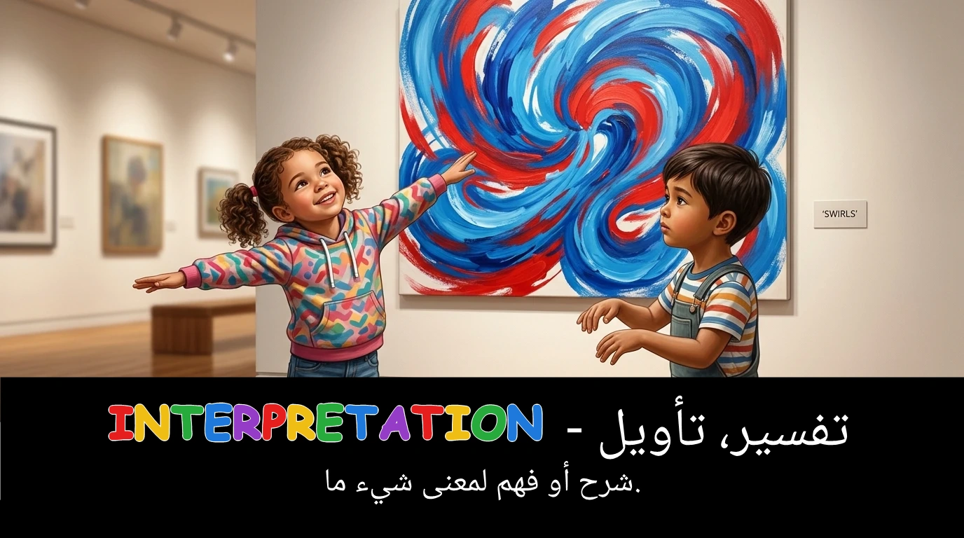 Arabic Illustration for interpretation